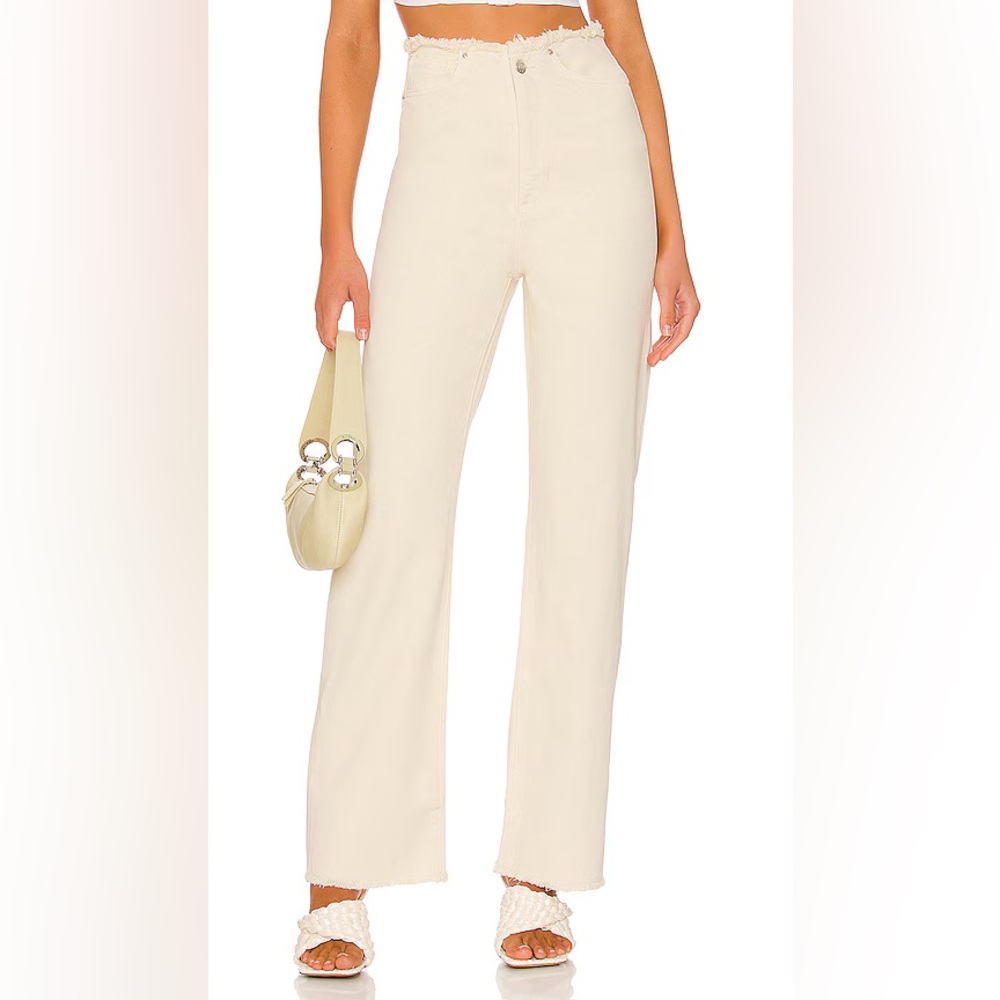 WeWoreWhat Cream Women Jeans